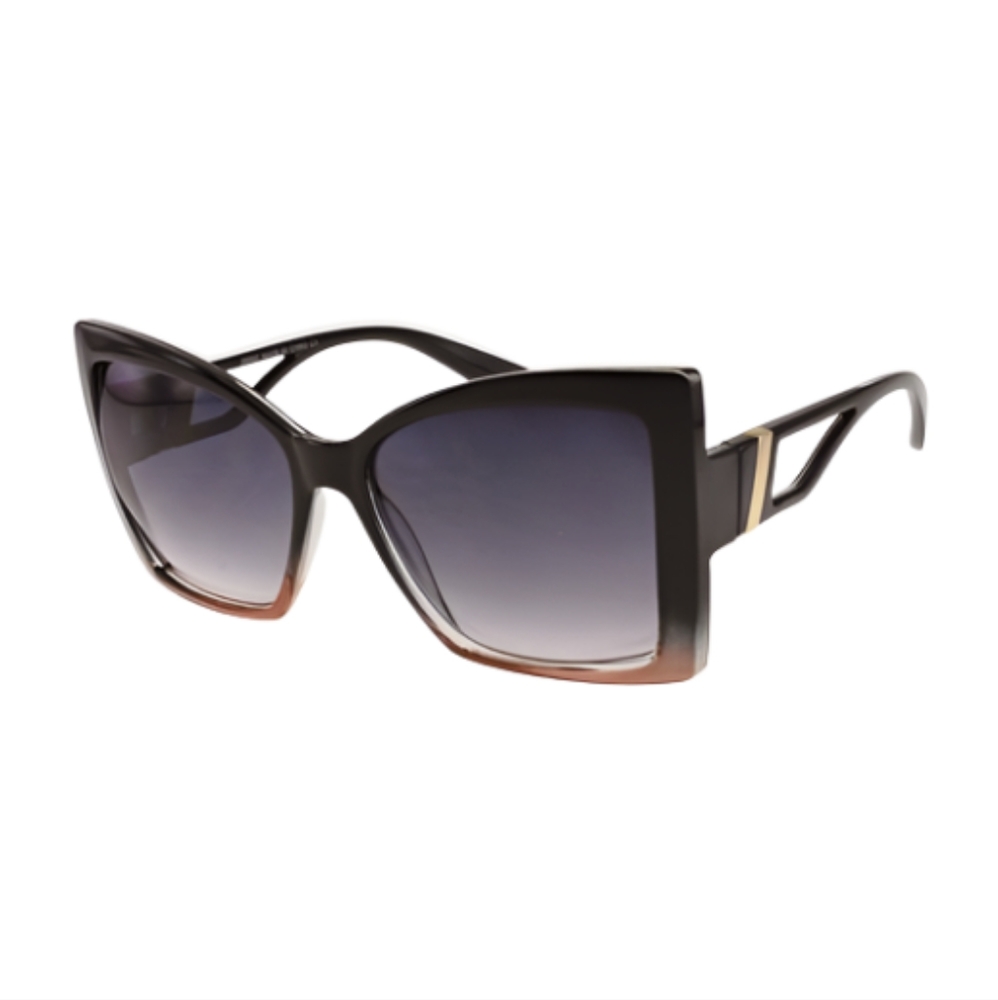 TRENDY High Fashion Cut Out Arms Sunglasses- various Colors
